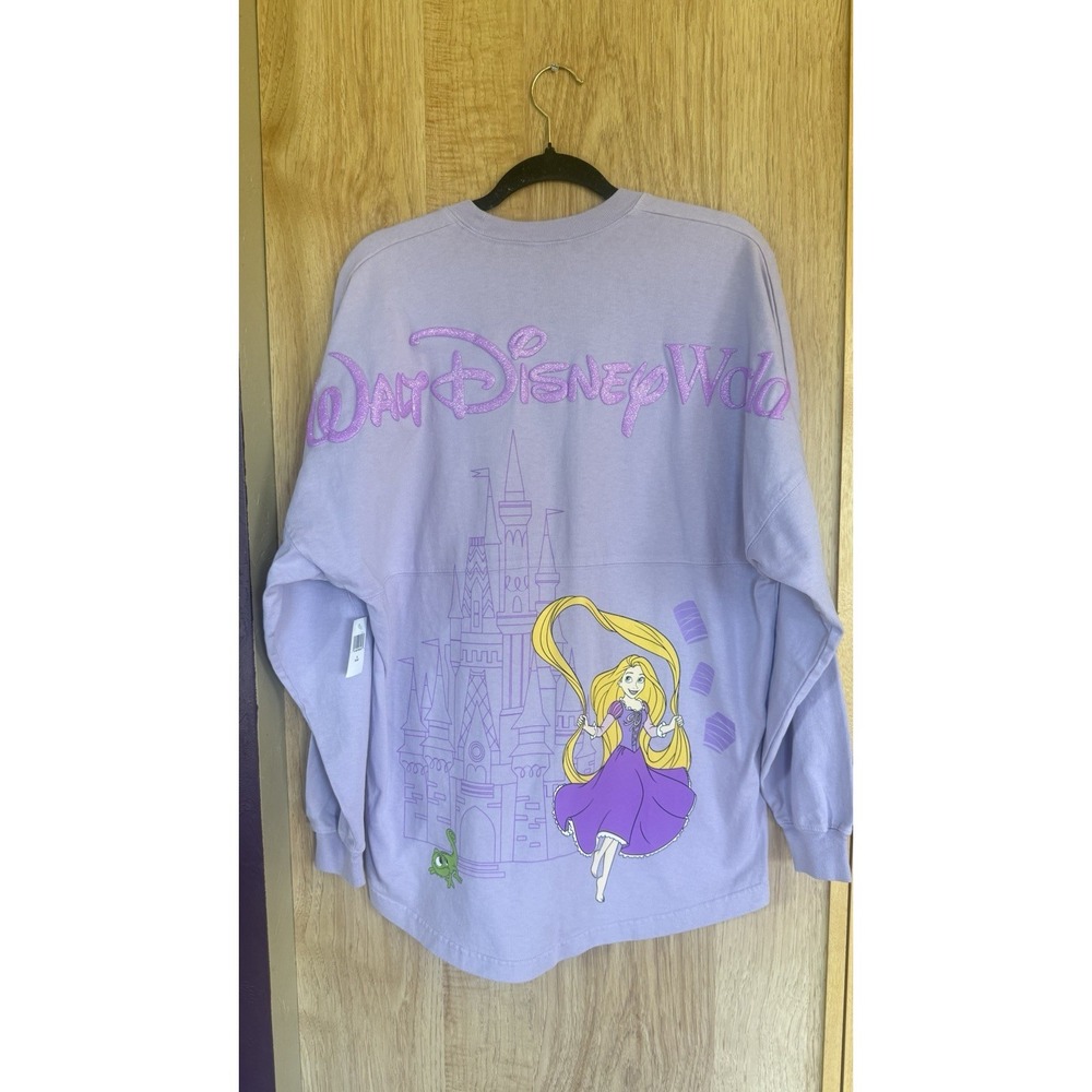 Disney Parks Spirit Jersey 2026 WDW Princess Purple Rapunzel Tangled Adult L NWT